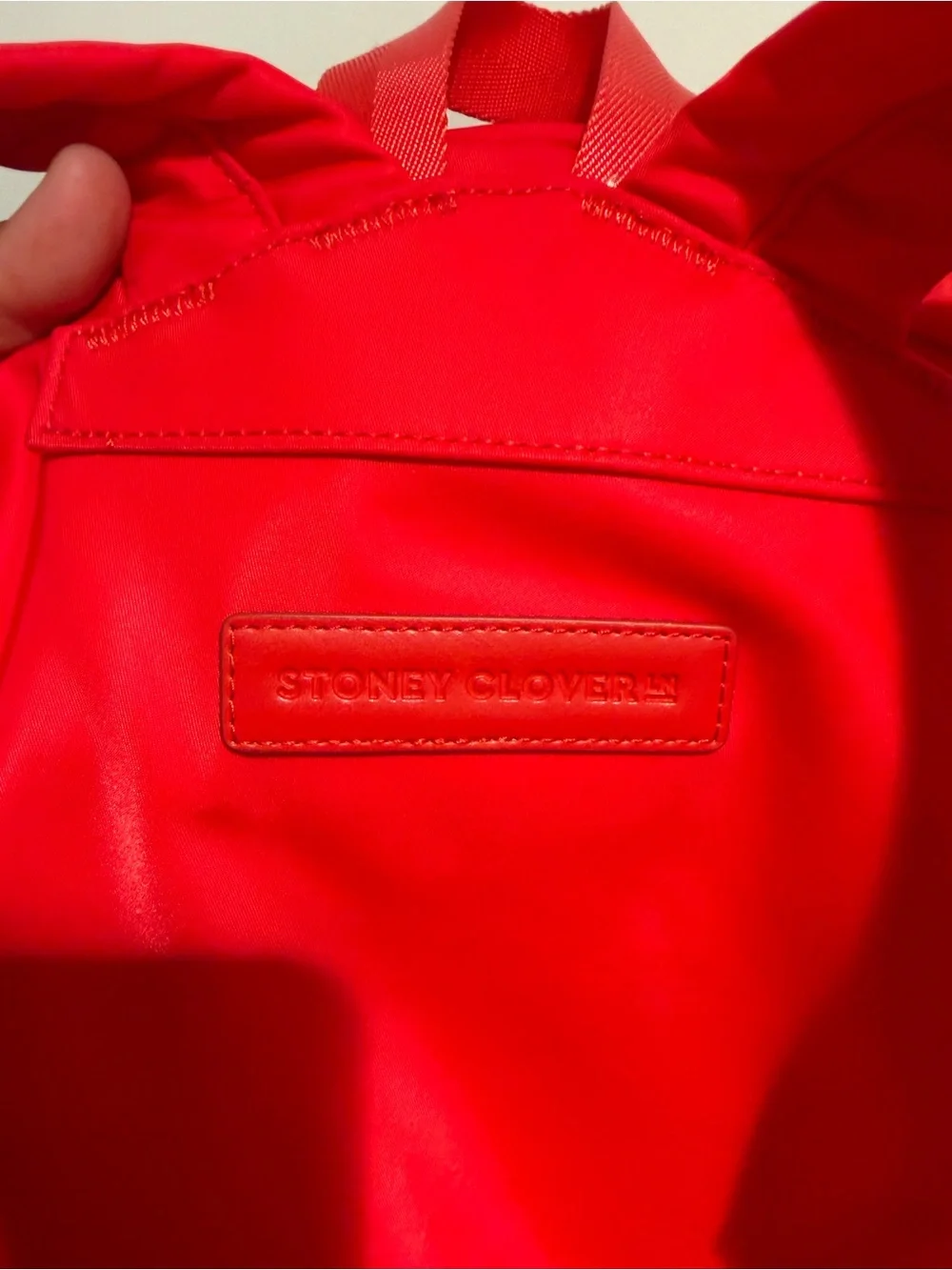Stoney Clover Lane Red Minimalist Daypack